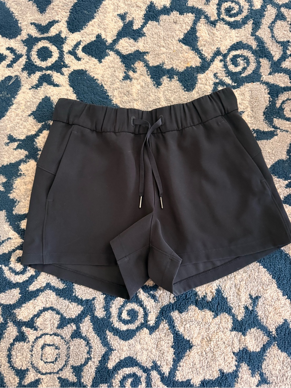 lululemon athletica Black Drawcord Athletic Shorts